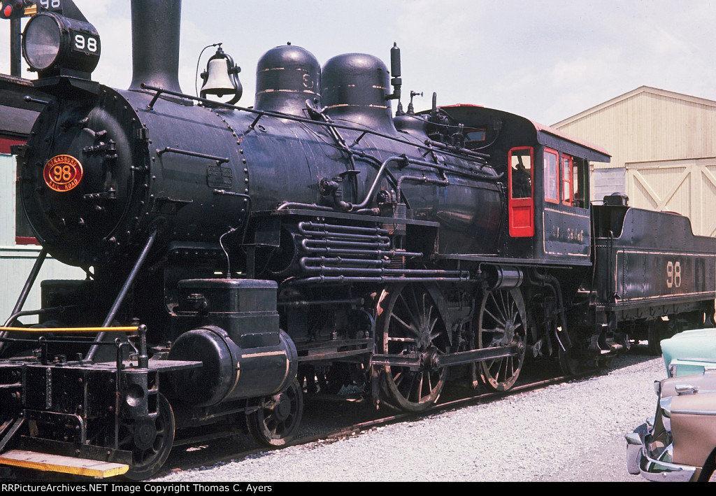 SRC 98, 4-4-0, 1963